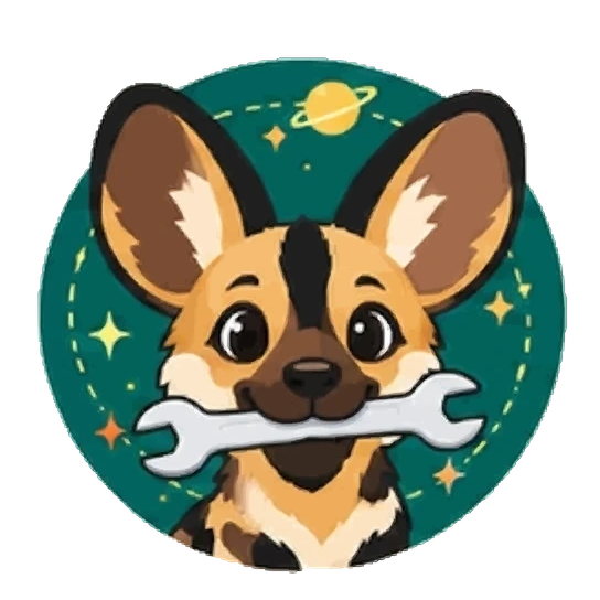 Patch, sneeze loop, the Space Works mascot